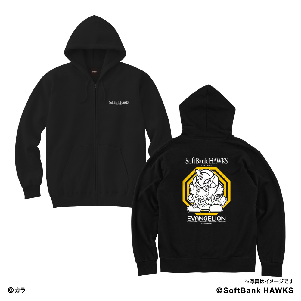 Evangelion ホークス パーカー マスコット Space Age Goods Shop スポーツ アニメ キャラクターコラボグッズ通販