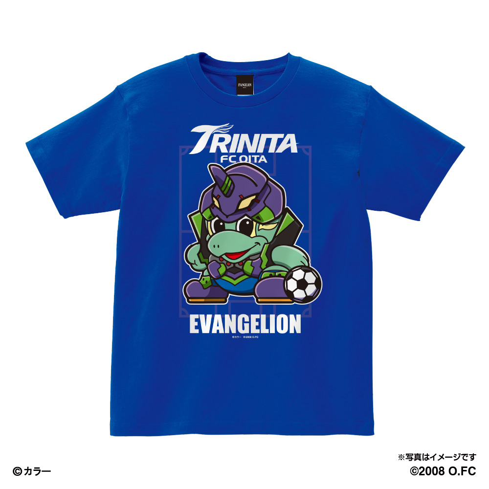 Evangelion 大分トリニータ Tシャツ マスコット Space Age Goods Shop スポーツ アニメ キャラクターコラボ グッズ通販