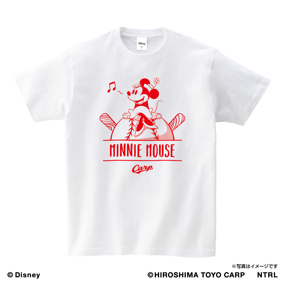 21ミニーマウス Humming 広島東洋カープ Tシャツ キッズ Space Age Goods Shop スポーツ アニメ キャラクターコラボグッズ通販