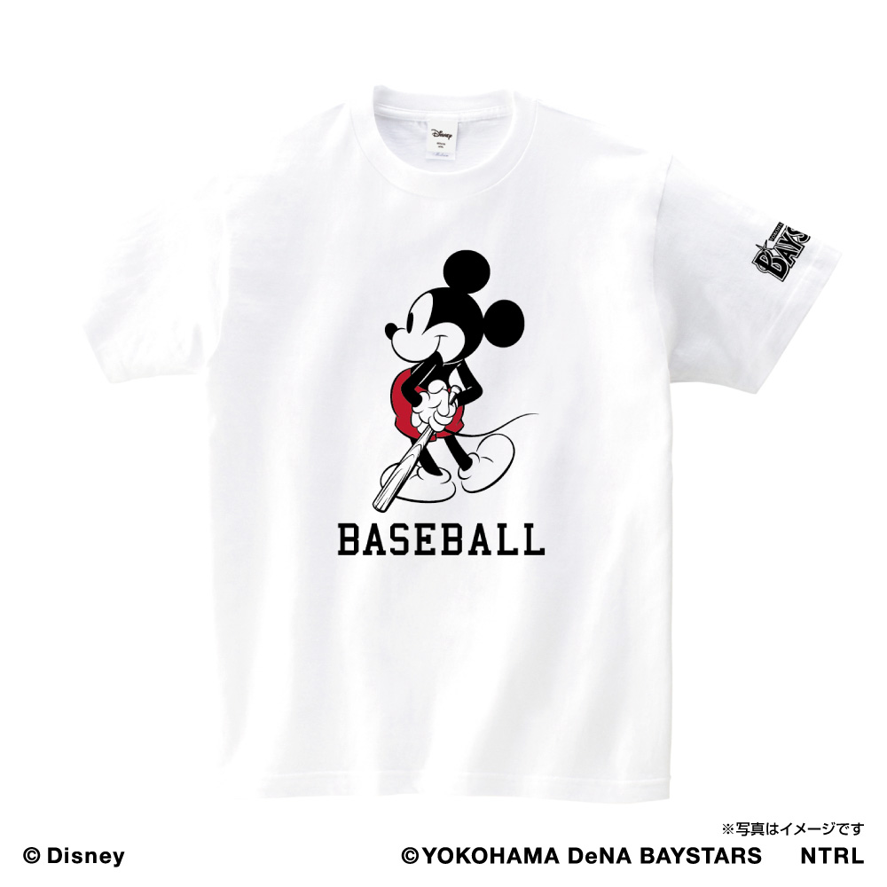 21ミッキーマウス Baseball 横浜denaベイスターズ Tシャツ キッズ Space Age Goods Shop スポーツ アニメ キャラクターコラボグッズ通販