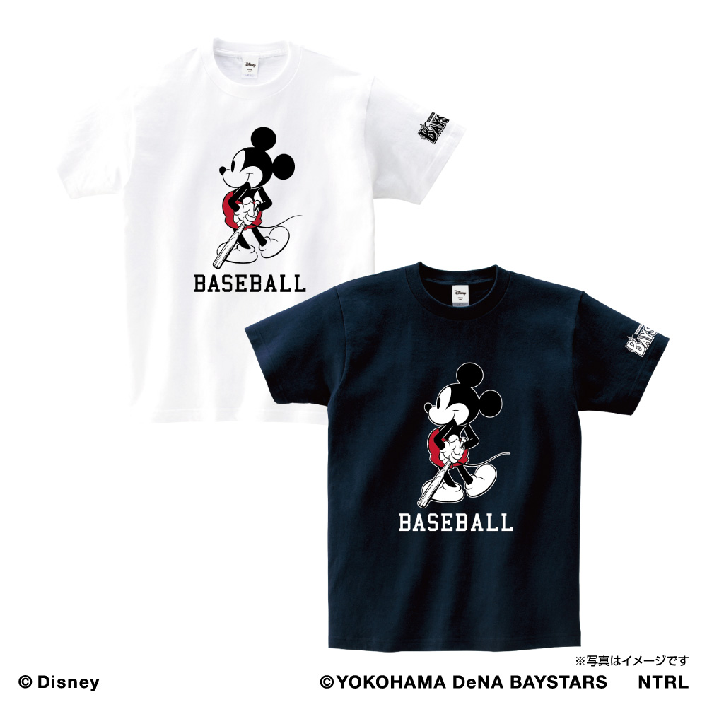 21ミッキーマウス Baseball 横浜denaベイスターズ Tシャツ Space Age Goods Shop スポーツ アニメ キャラクターコラボグッズ通販