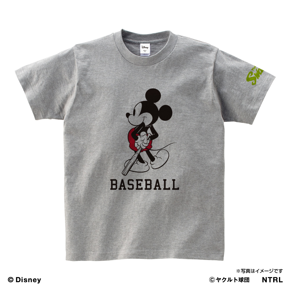 21ミッキーマウス Baseball 東京ヤクルトスワローズ Tシャツ Space Age Goods Shop スポーツ アニメ キャラクターコラボグッズ通販