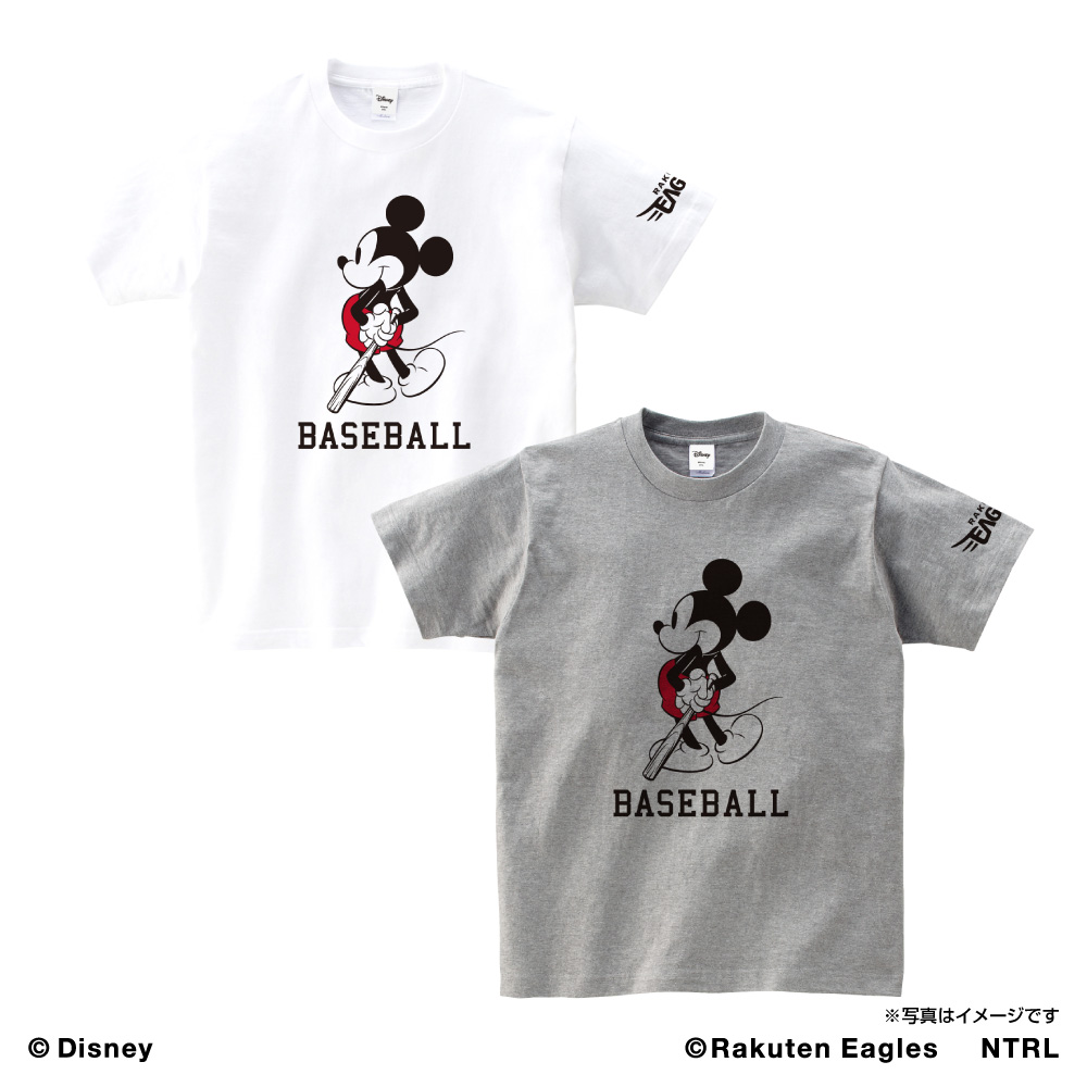 21ミッキーマウス Baseball 東北楽天ゴールデンイーグルス Tシャツ Space Age Goods Shop スポーツ アニメ キャラクターコラボグッズ通販