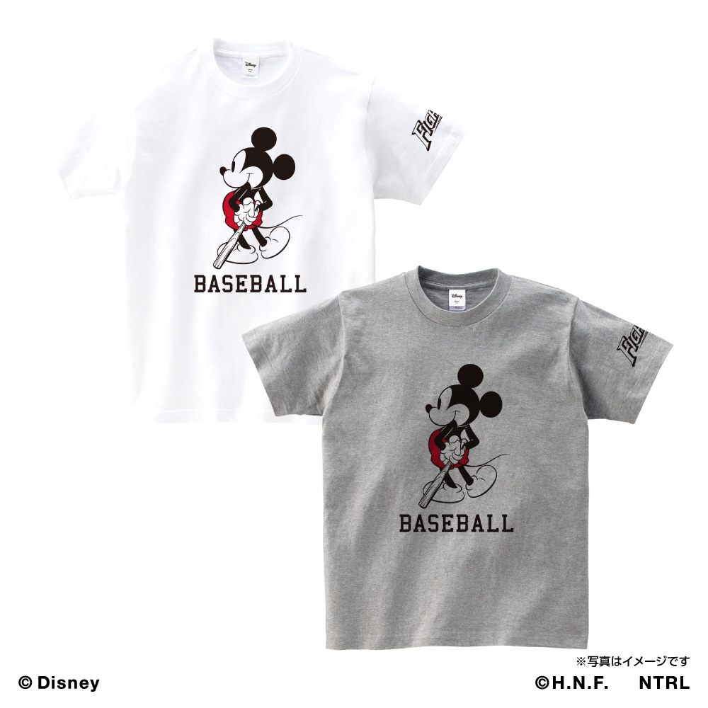 21ミッキーマウス Baseball 北海道日本ハムファイターズ Tシャツ Space Age Goods Shop スポーツ アニメ キャラクターコラボグッズ通販