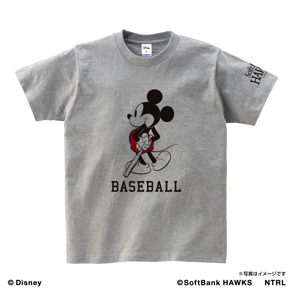 21ミッキーマウス Baseball 福岡ソフトバンクホークス Tシャツ Space Age Goods Shop スポーツ アニメ キャラクターコラボグッズ通販