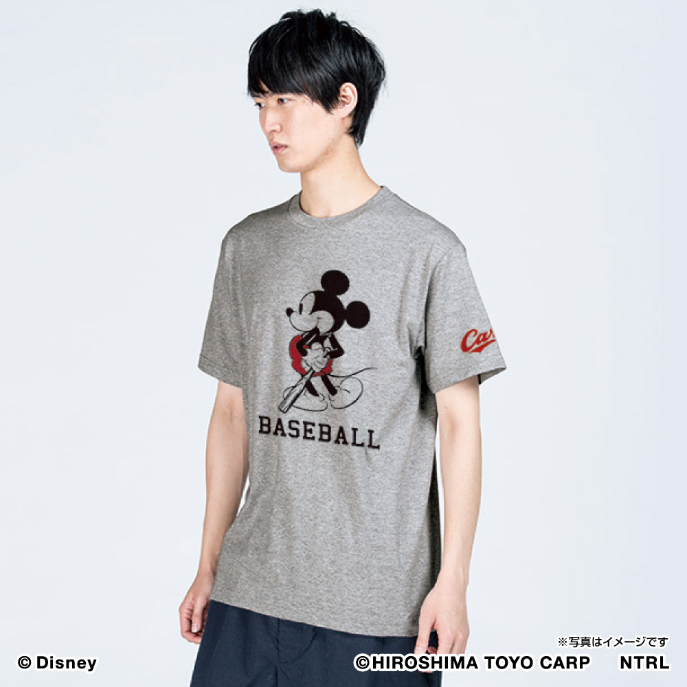 21ミッキーマウス Baseball 広島東洋カープ Tシャツ Space Age Goods Shop スポーツ アニメ キャラクターコラボ グッズ通販