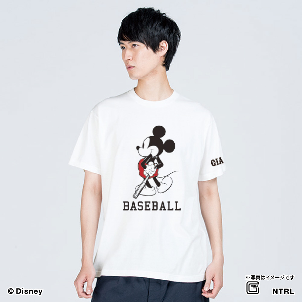 21ミッキーマウス Baseball 読売ジャイアンツ Tシャツ Space Age Goods Shop スポーツ アニメ キャラクターコラボグッズ通販