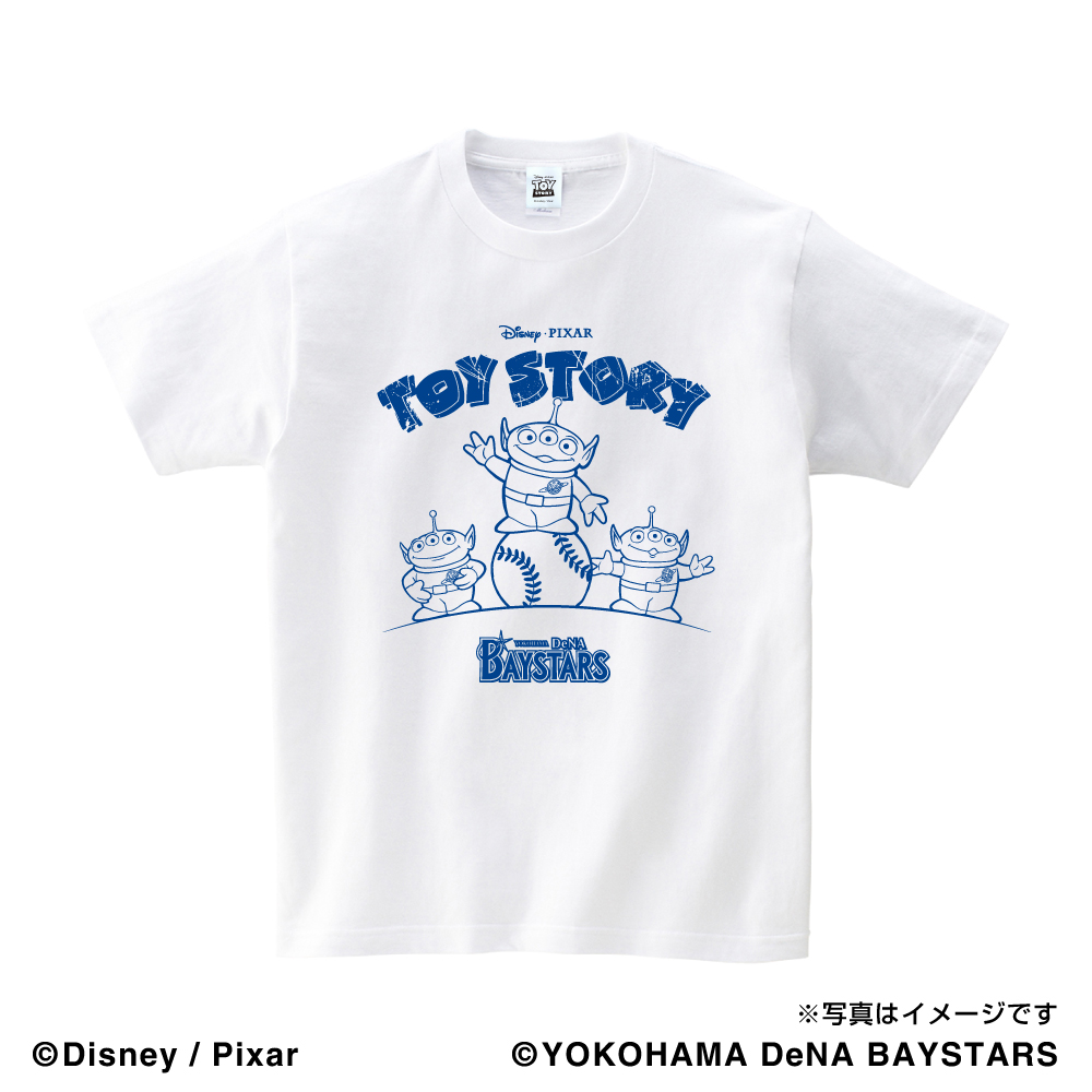 トイ ストーリー Show Time 横浜denaベイスターズ Tシャツ 7 15 木 より順次発送 Space Age Goods Shop スポーツ アニメ キャラクターコラボグッズ通販