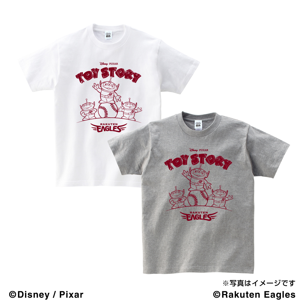 トイ ストーリー Show Time 東北楽天ゴールデンイーグルス Tシャツ キッズ 7 15 木 より順次発送 Space Age Goods Shop スポーツ アニメ キャラクターコラボグッズ通販