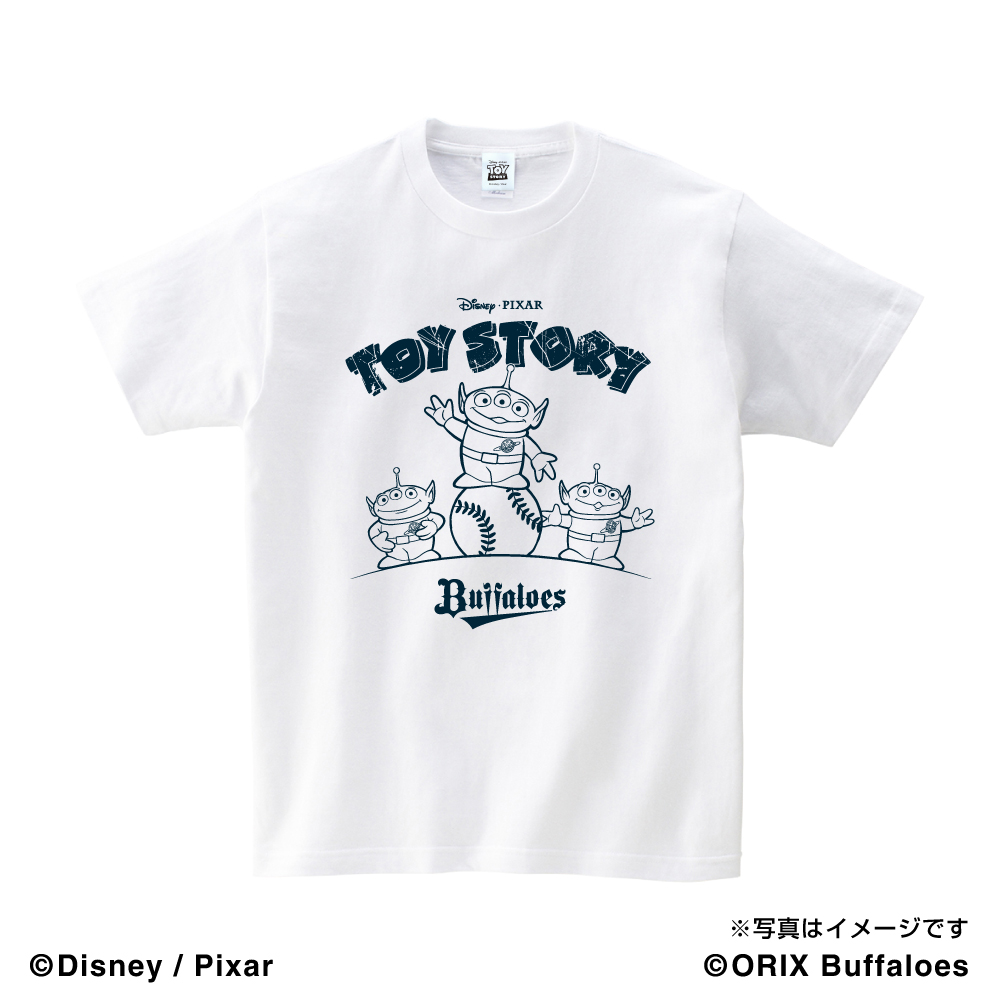 トイ ストーリー Show Time オリックス バファローズ Tシャツ キッズ 7 15 木 より順次発送 Space Age Goods Shop スポーツ アニメ キャラクターコラボグッズ通販