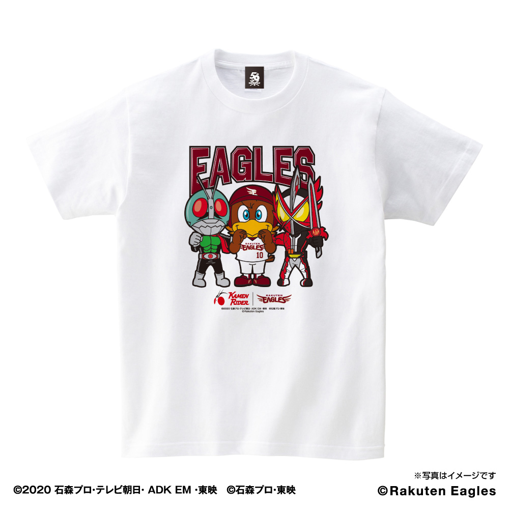 仮面ライダー 東北楽天ゴールデンイーグルス Tシャツ 集合 Space Age Goods Shop スポーツ アニメ キャラクター コラボグッズ通販