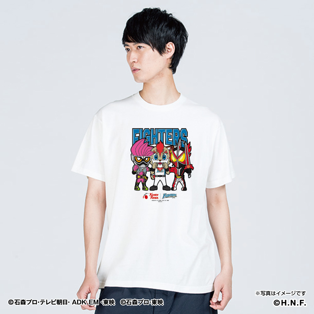 仮面ライダー 北海道日本ハムファイターズ Tシャツ 集合 6月中旬より順次発送 Space Age Goods Shop スポーツ アニメ キャラクターコラボグッズ通販