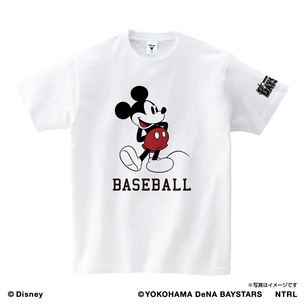 ミッキーマウス Baseball 横浜denaベイスターズ Tシャツ Space Age Goods Shop スポーツ アニメ キャラクター コラボグッズ通販