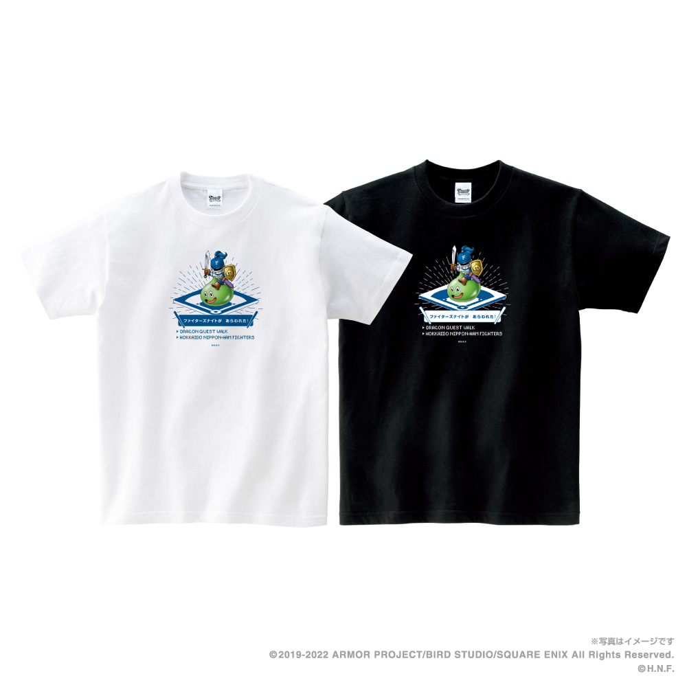 ドラゴンクエストウォーク22 モンスター 北海道日本ハムファイターズ Tシャツ 予約受付中 7 21 木 より順次発送 Space Age Goods Shop スポーツ アニメ キャラクターコラボグッズ通販