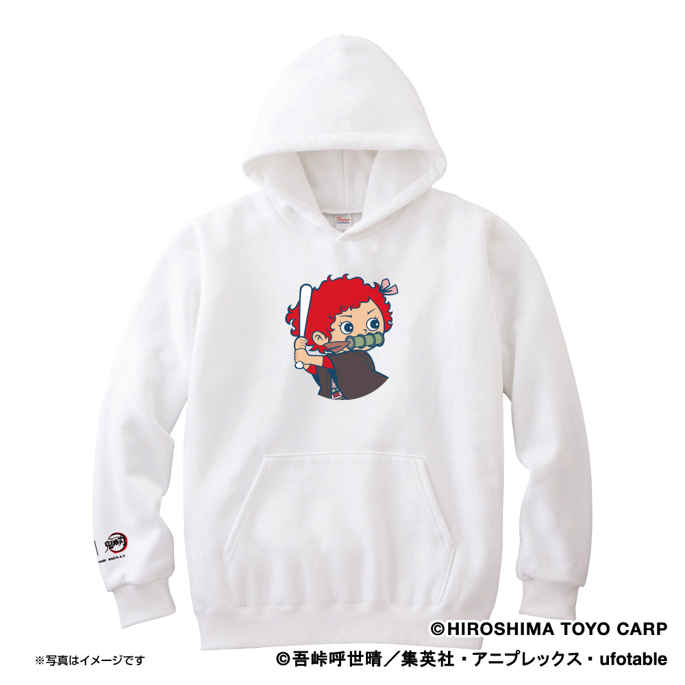 広島東洋カープ 鬼滅の刃 プルパーカ 女の子 キッズ Space Age Goods Shop スポーツ アニメ キャラクターコラボ グッズ通販