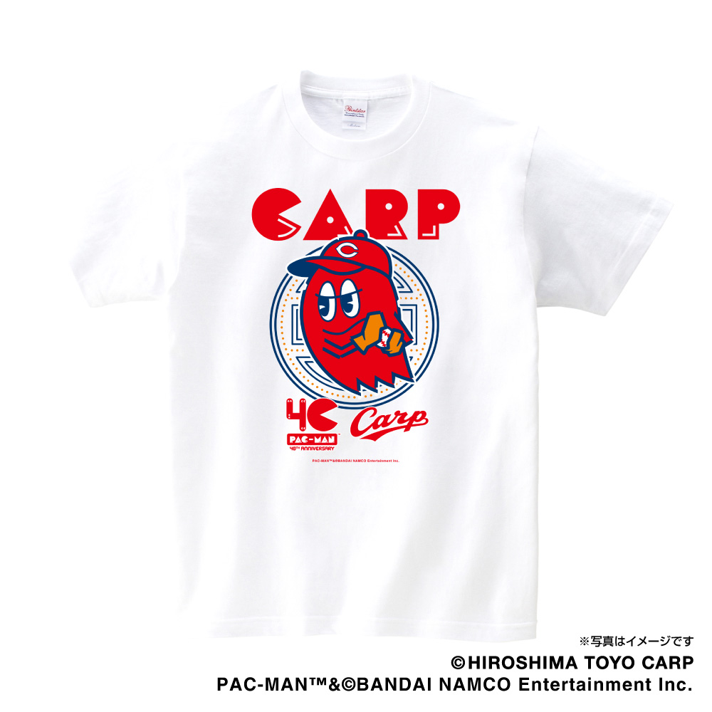 カープ パックマンコラボ ｔシャツ ブリンキー Space Age Goods Shop