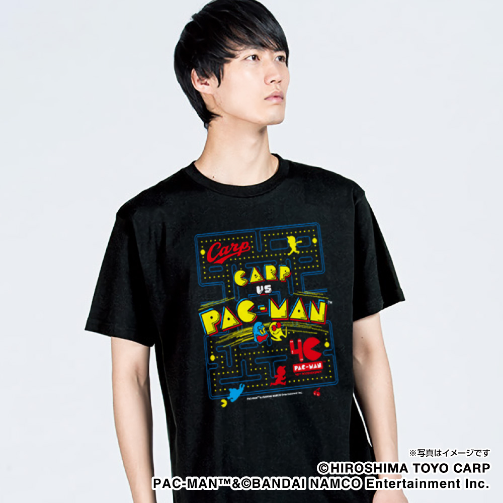 カープ パックマンコラボ ｔシャツ クラシック Space Age Goods Shop スポーツ アニメ キャラクターコラボグッズ通販