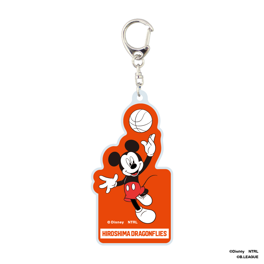 ミッキーマウス Layup 広島ドラゴンフライズ アクリルキーホルダー 6 29 火 より順次発送 Space Age Goods Shop スポーツ アニメ キャラクターコラボグッズ通販