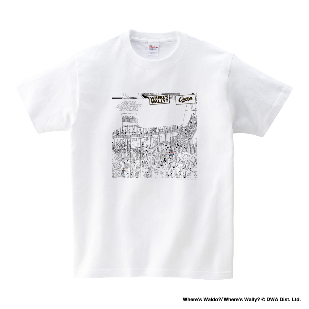 ウォーリーをさがせ！×広島東洋カープ Tシャツ / SPACE AGE GOODS SHOP