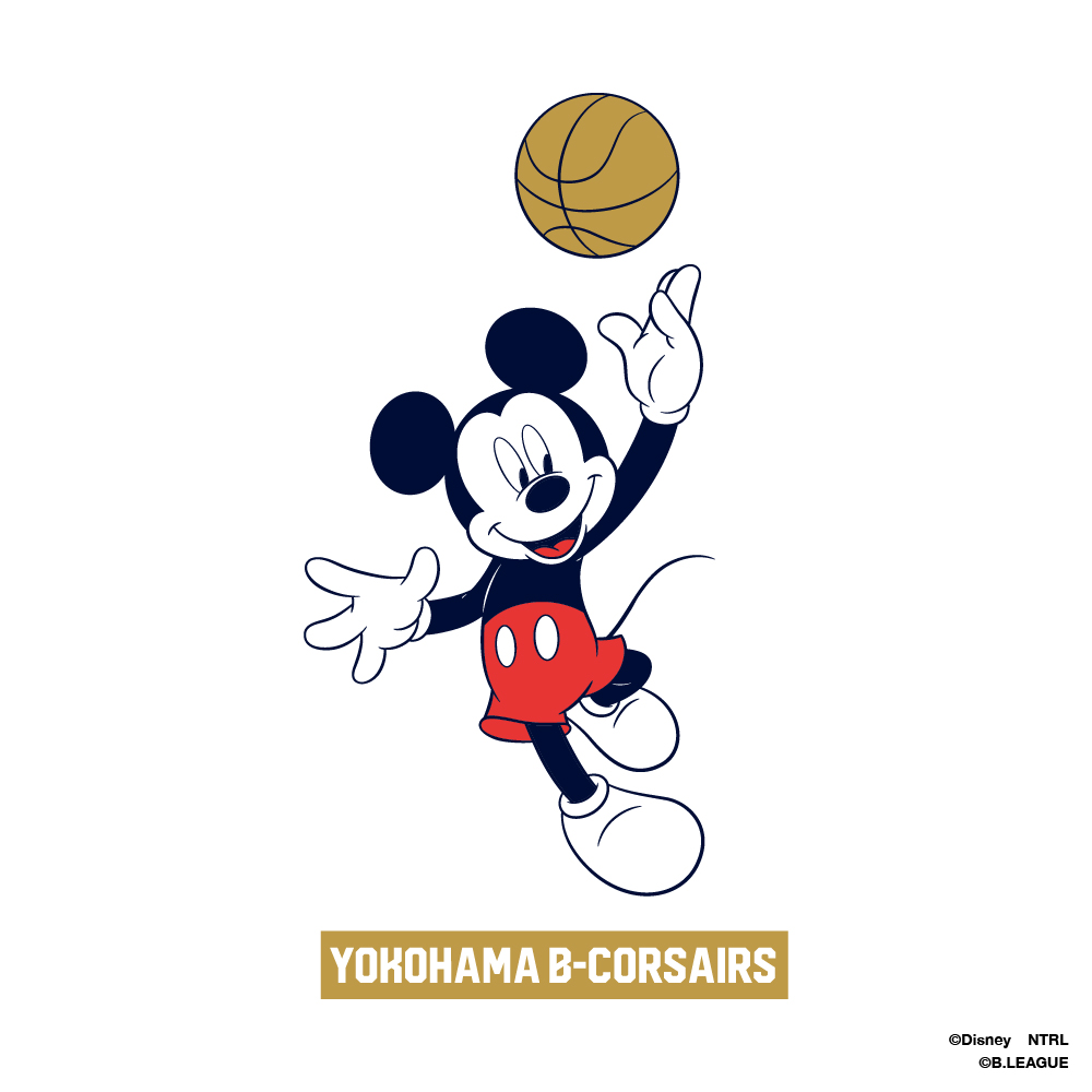 MICKEY MOUSE／横浜ビーコルセアーズ