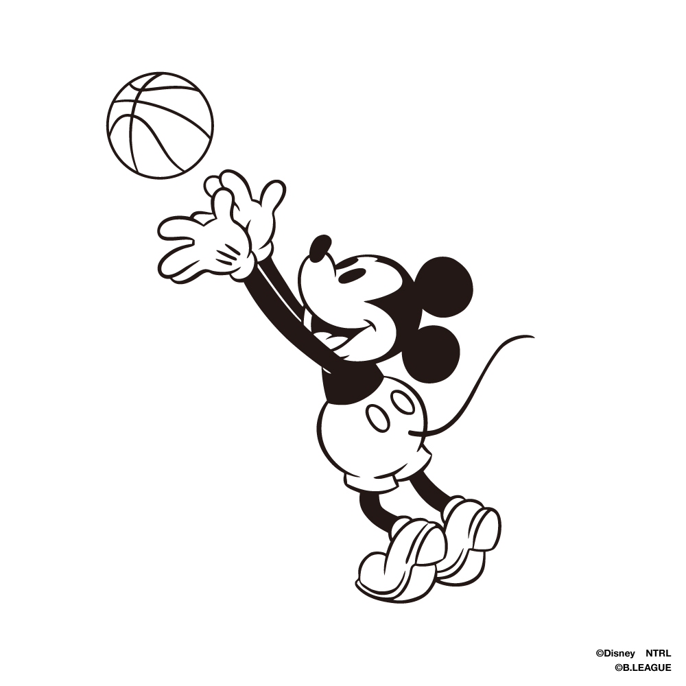 Mickey Mouse B League ミッキーマウス Bリーグ コラボグッズ