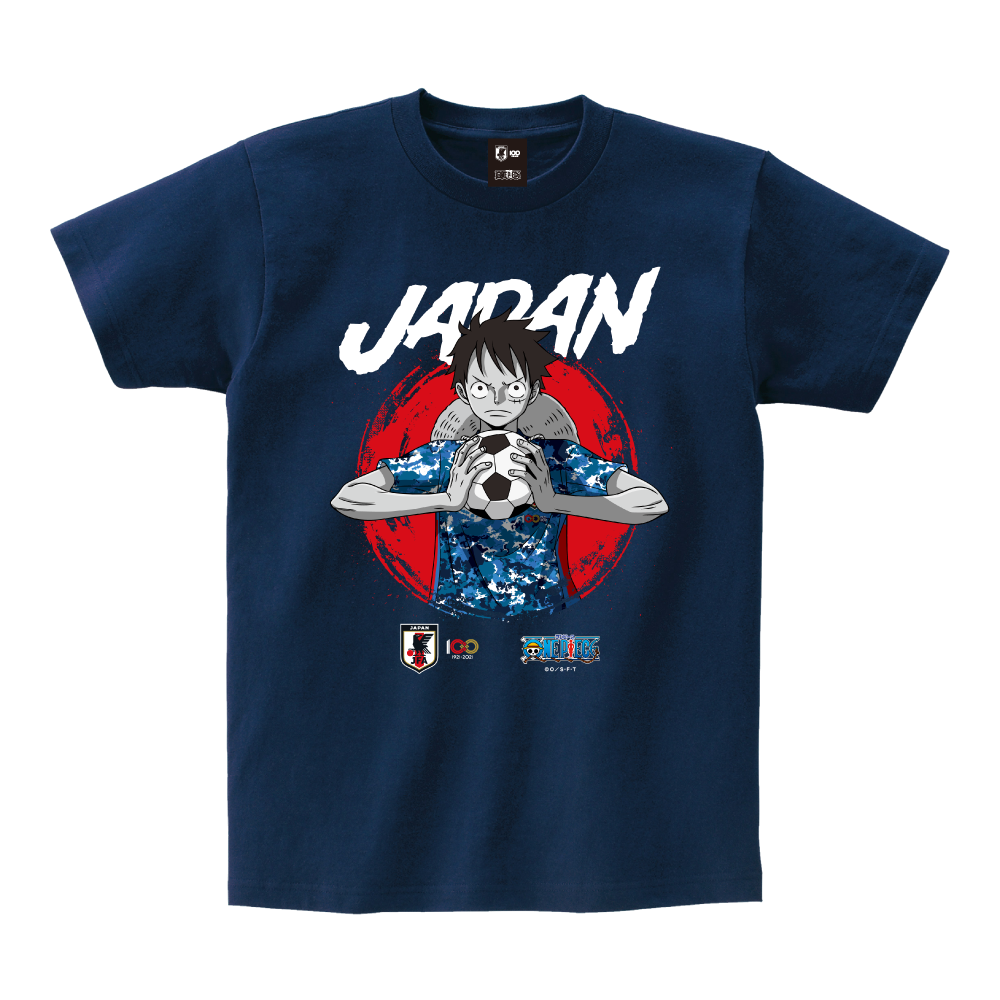 ワンピース Tシャツ サッカー日本代表Ver. ルフィ
